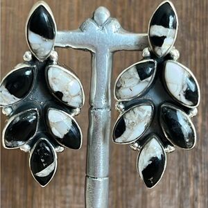 12 stone White Buffalo earrings